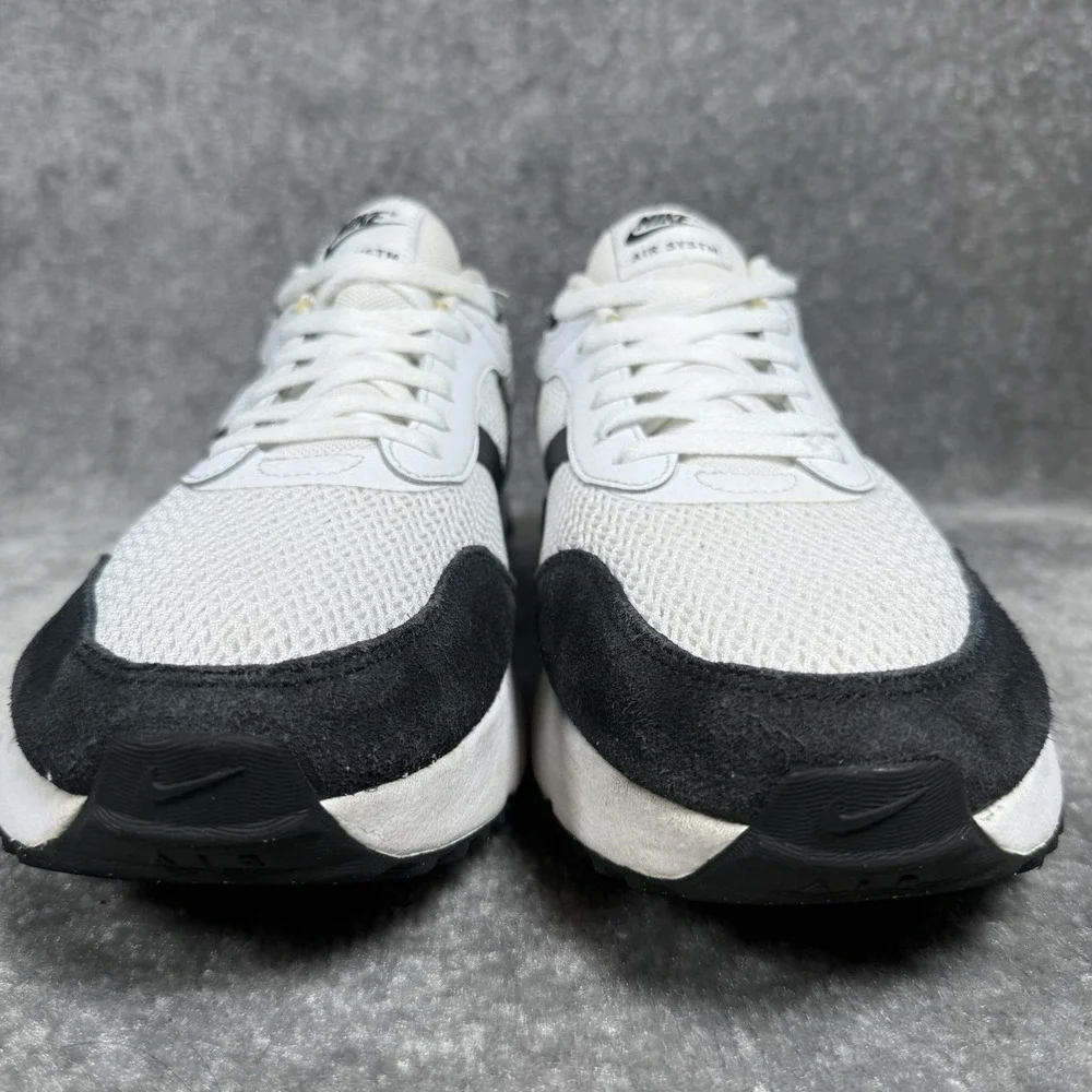 Nike Shoes Men's 13 White Black Air Max SYSTM Low Top Athletic DM9537-103